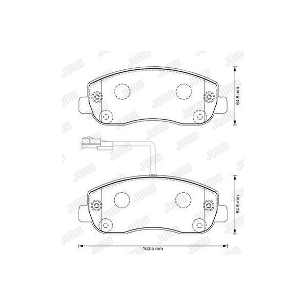 JURID BRAKE PAD image