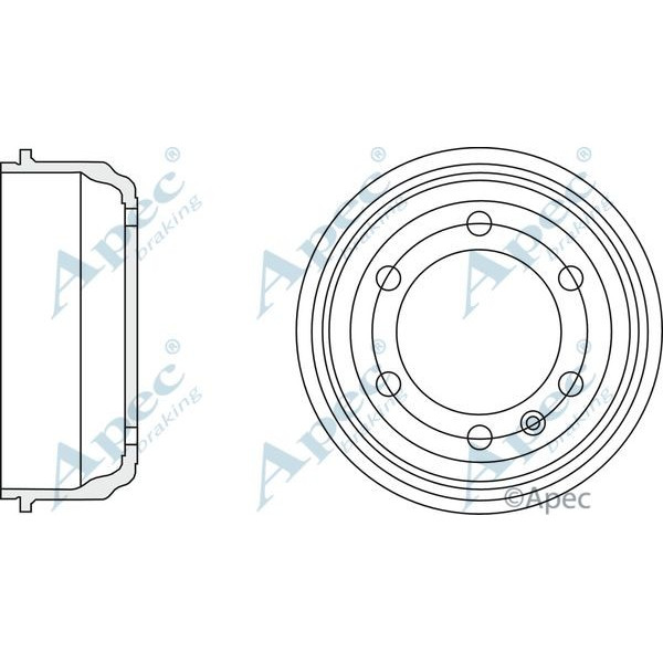 Apec Brake Drum image