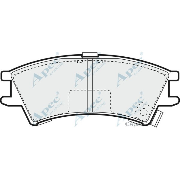 Apec Brake Pad image