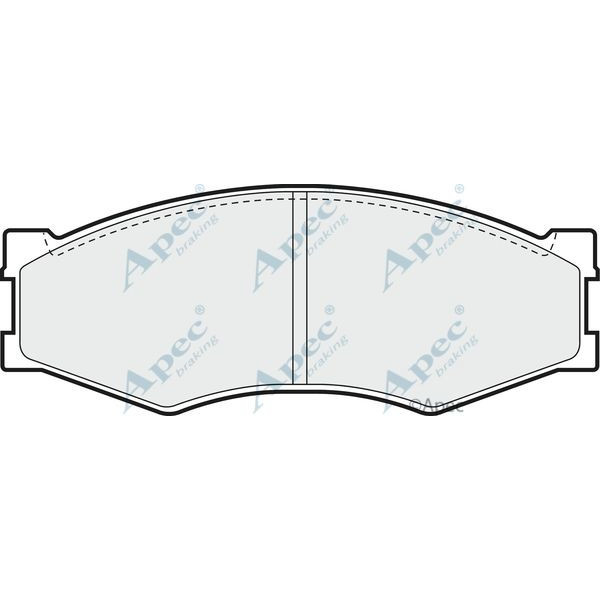 Apec Brake Pad image