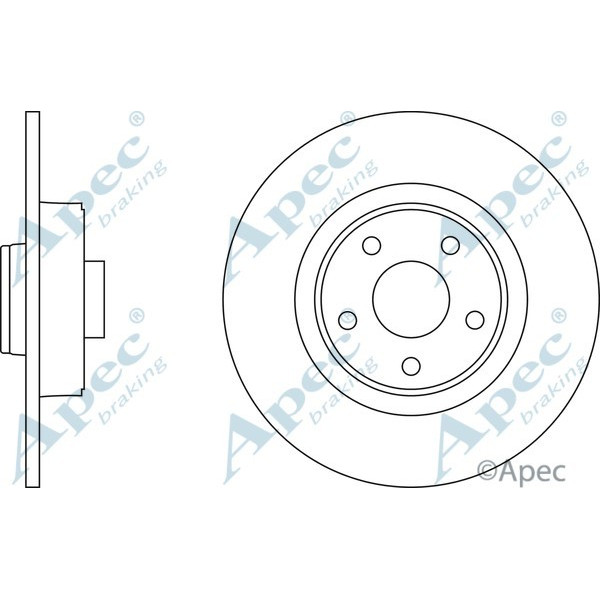 Apec Brake Disc image