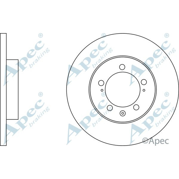 Apec Brake Disc image