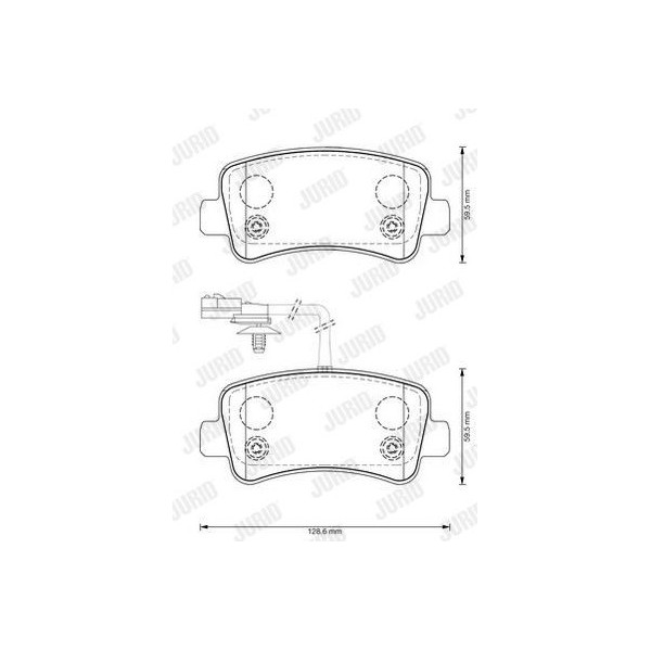 JURID BRAKE PAD image