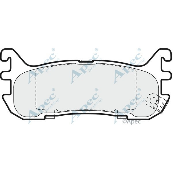 Apec Brake Pad image