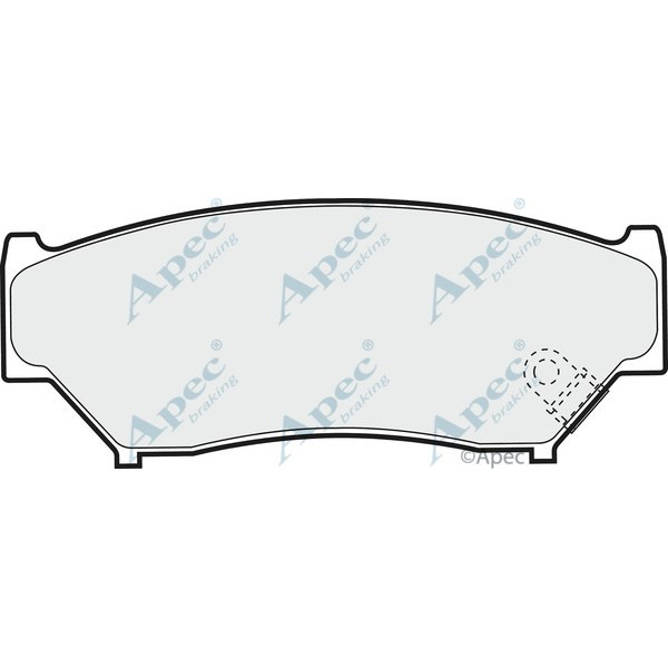 Apec Brake Pad image