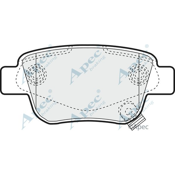 Apec Brake Pad image