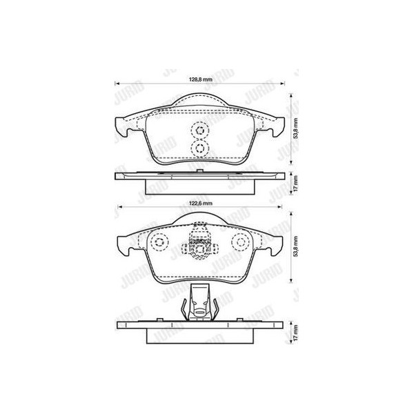 JURID BRAKE PAD image