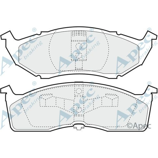 Apec Brake Pad image